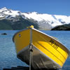 Boat on the Shores of Garibaldi Lake