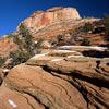 The East Temple from Canyon Overlook Trail