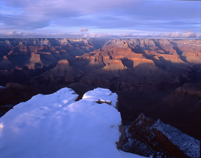 View from South Rim in the Late Afternoon 1