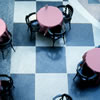 Tables with Chairs from Above