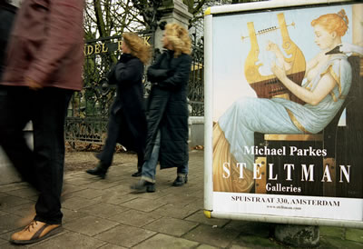 Walking in Amsterdam