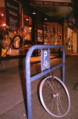Bike Rack on 4th Ave
