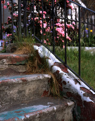 Stairs on Fraser St