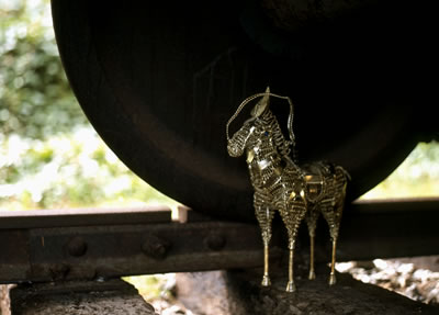 'Oh, those wonderful horses of ours...'