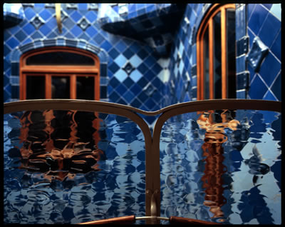 Staircase Detail (Casa Batllo Designed by Antoni Gaudi) 3