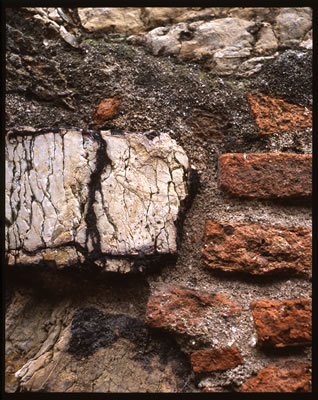 Stonewall Detail (Collegio Teresa Designed by Antoni Gaudi) 4