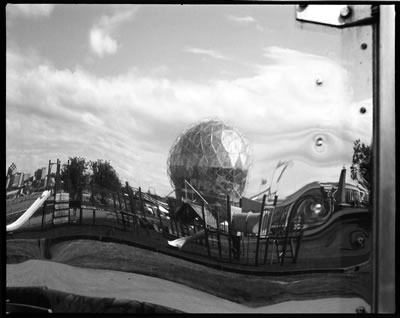 Science World (Reflection on a Truck Back Door) 1