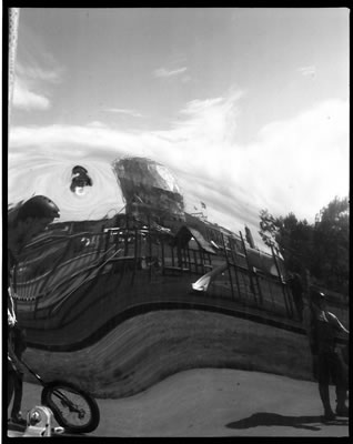 Science World (Reflection on a Truck Back Door) 2