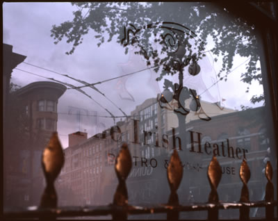 Reflection from the Window of The Irish Heather 2