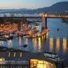View From Granville Bridge at Night