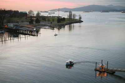 Vanier Park From Burrard Bridge