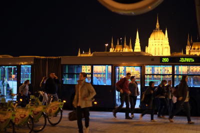 Getting Off Late, Budapest