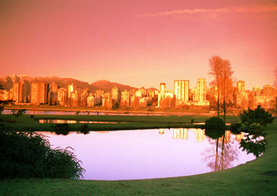 View of Downtown Vancouver from Vanier Park